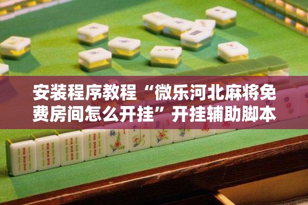 安装程序教程“微乐河北麻将免费房间怎么开挂”开挂辅助脚本+详细开挂安装教程