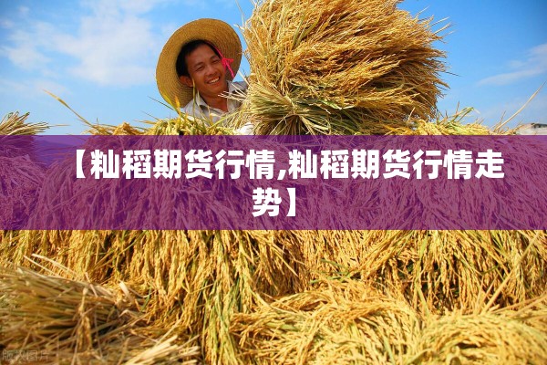 【籼稻期货行情,籼稻期货行情走势】