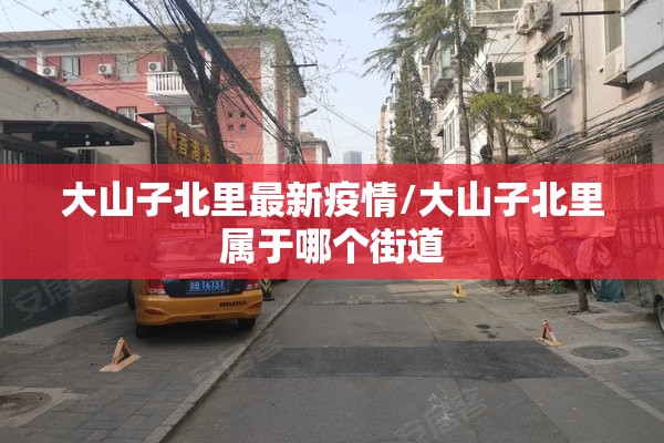 大山子北里最新疫情/大山子北里属于哪个街道