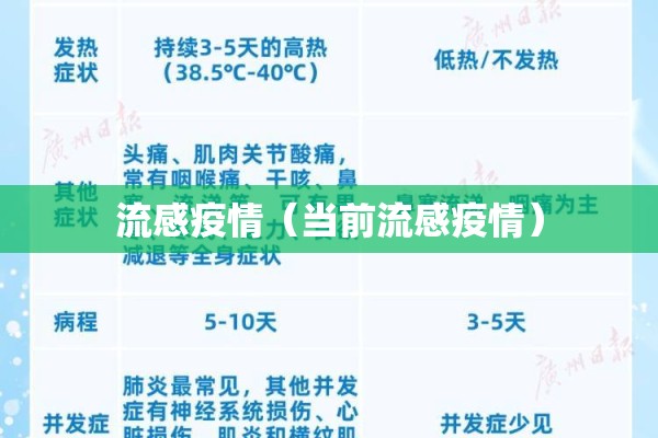 流感疫情（当前流感疫情）