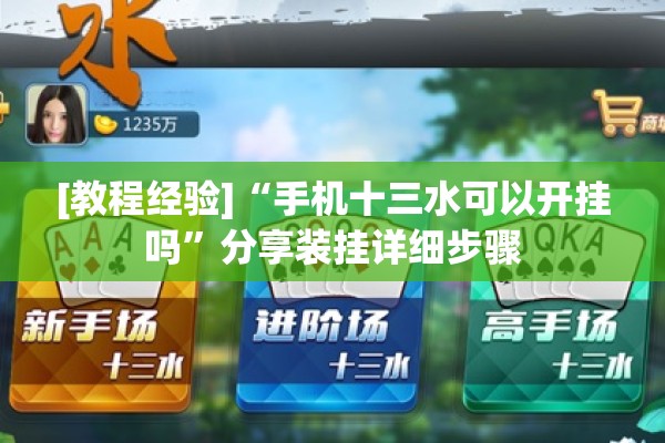 [教程经验]“手机十三水可以开挂吗”分享装挂详细步骤