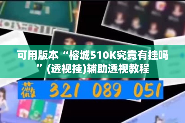 可用版本“榕城510K究竟有挂吗	”(透视挂)辅助透视教程