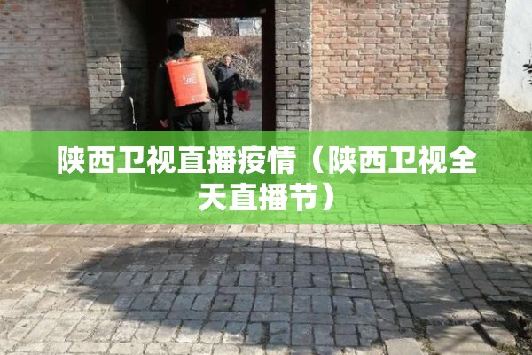 陕西卫视直播疫情（陕西卫视全天直播节）