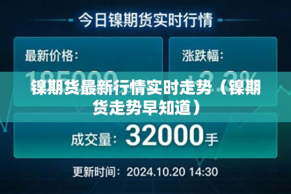 镍期货最新行情实时走势（镍期货走势早知道）