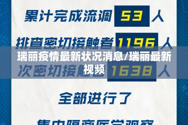 瑞丽疫情最新状况消息/瑞丽最新视频