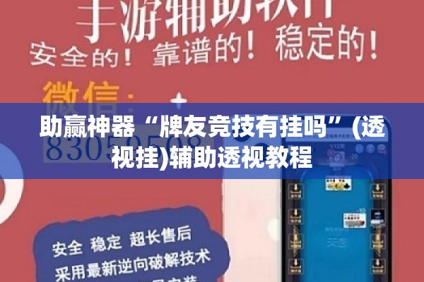助赢神器“牌友竞技有挂吗”(透视挂)辅助透视教程