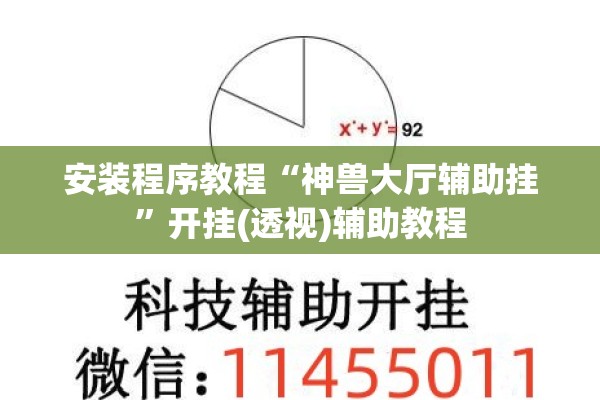 安装程序教程“神兽大厅辅助挂	”开挂(透视)辅助教程