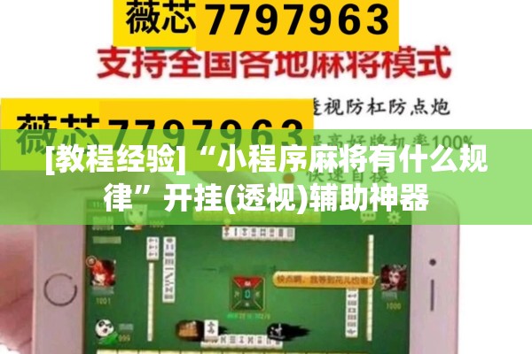 [教程经验]“小程序麻将有什么规律”开挂(透视)辅助神器