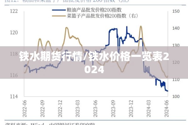 铁水期货行情/铁水价格一览表2024