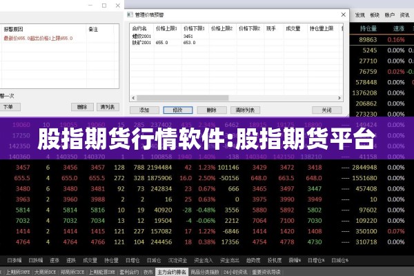 股指期货行情软件:股指期货平台 股指期货行情软件:股指期货平台