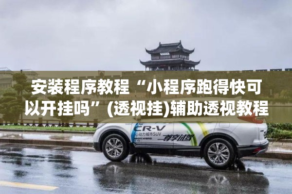 安装程序教程“小程序跑得快可以开挂吗	”(透视挂)辅助透视教程