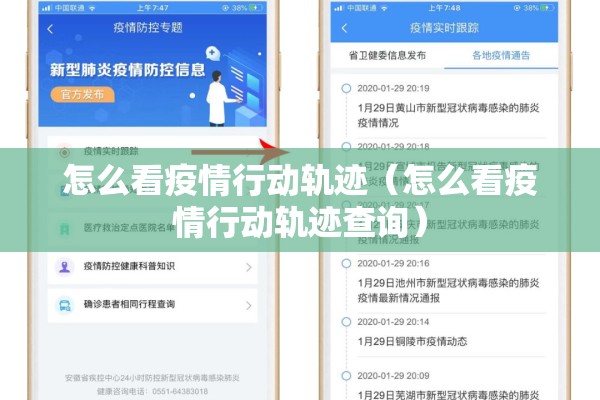 怎么看疫情行动轨迹（怎么看疫情行动轨迹查询）