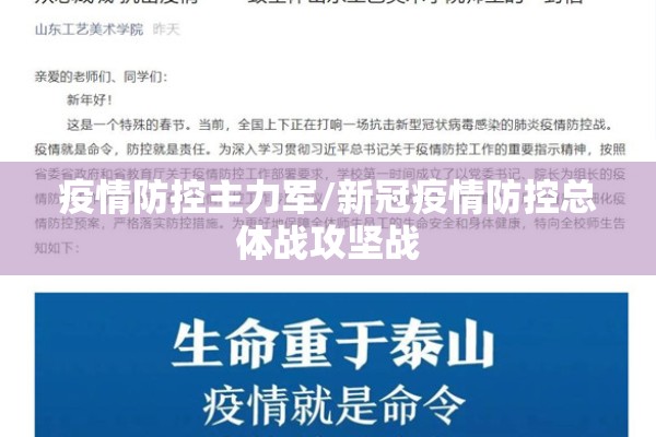 疫情防控主力军/新冠疫情防控总体战攻坚战
