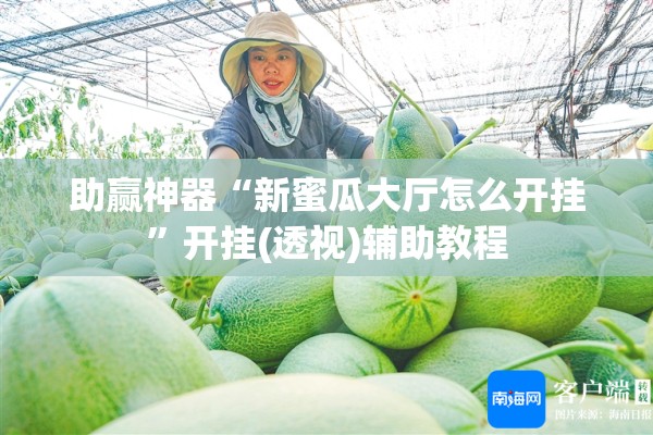 助赢神器“新蜜瓜大厅怎么开挂	”开挂(透视)辅助教程