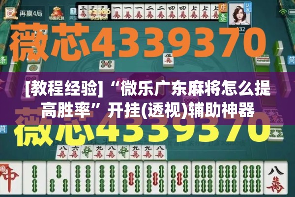 [教程经验]“微乐广东麻将怎么提高胜率	”开挂(透视)辅助神器