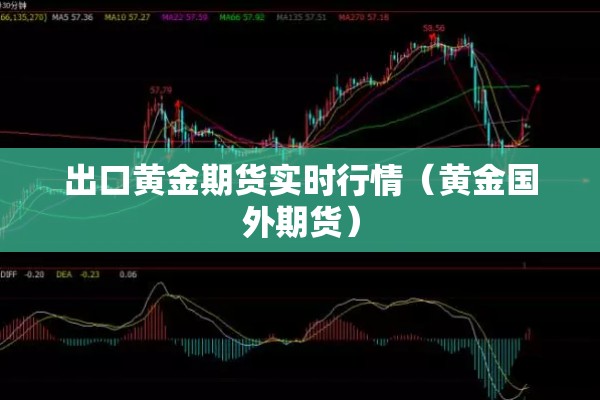出口黄金期货实时行情（黄金国外期货）