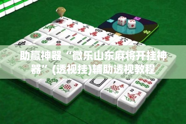 助赢神器“微乐山东麻将开挂神器”(透视挂)辅助透视教程