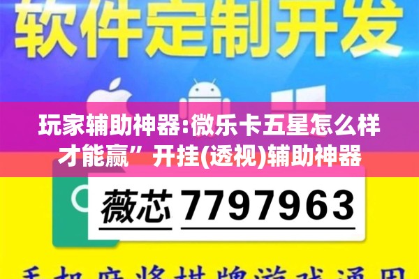 玩家辅助神器:微乐卡五星怎么样才能赢	”开挂(透视)辅助神器