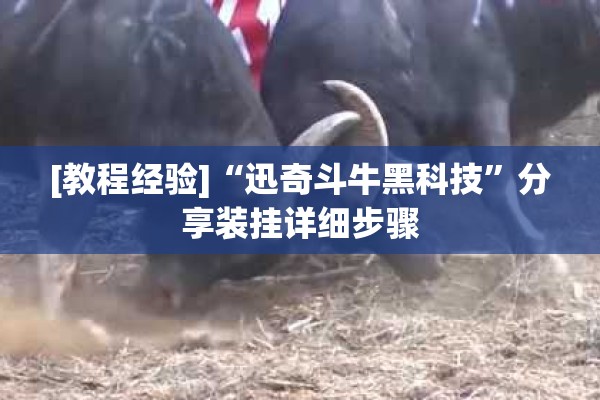[教程经验]“迅奇斗牛黑科技	”分享装挂详细步骤