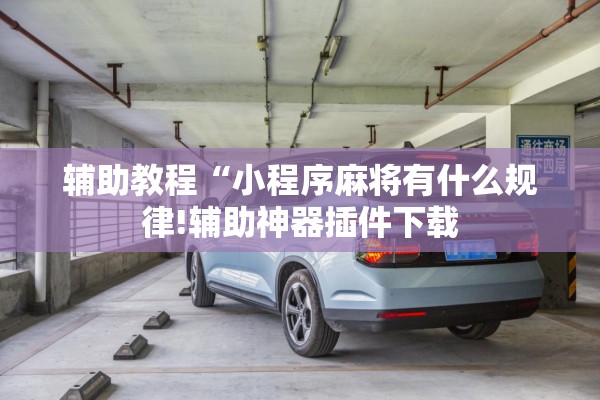 辅助教程“小程序麻将有什么规律!辅助神器插件下载