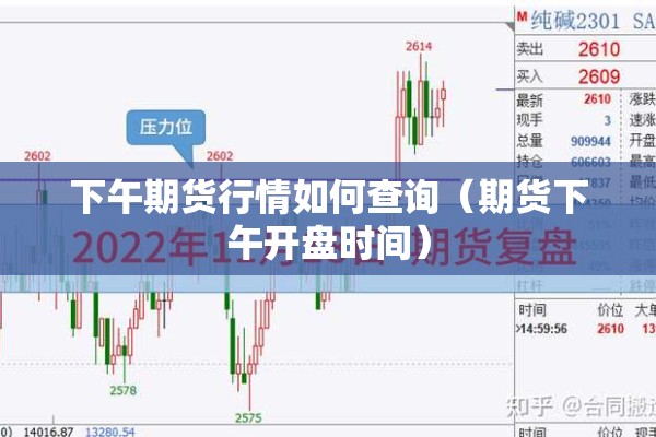 下午期货行情如何查询（期货下午开盘时间）