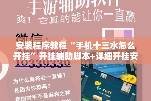 安装程序教程“手机十三水怎么开挂	”开挂辅助脚本+详细开挂安装教程
