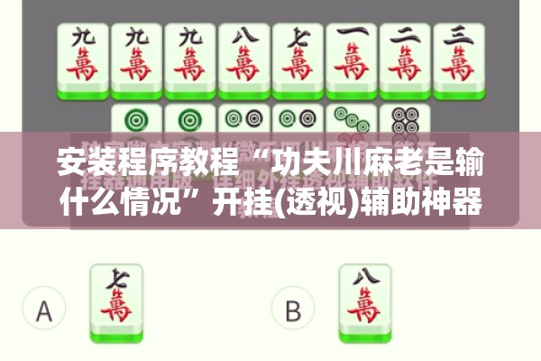 安装程序教程“功夫川麻老是输什么情况”开挂(透视)辅助神器