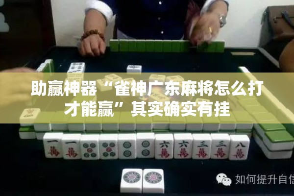 助赢神器“雀神广东麻将怎么打才能赢”其实确实有挂