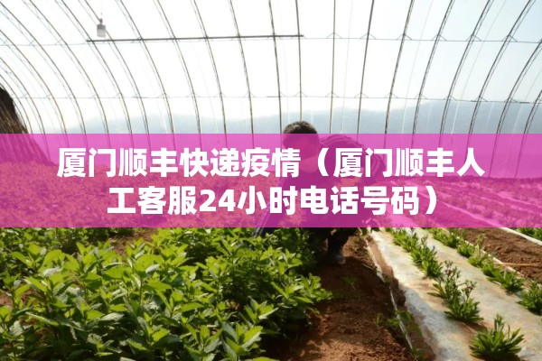 厦门顺丰快递疫情(厦门顺丰人工客服24小时电话号码) 厦门顺丰快递疫情(厦门顺丰人工客服24小时电话号码)