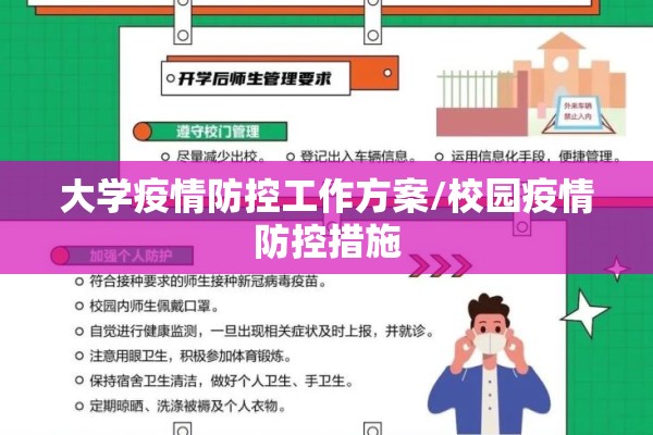大学疫情防控工作方案/校园疫情防控措施