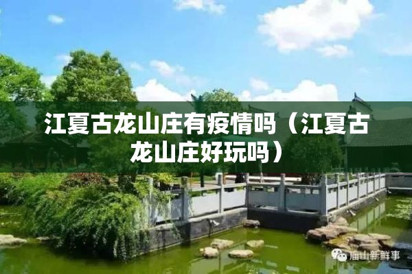 江夏古龙山庄有疫情吗（江夏古龙山庄好玩吗）