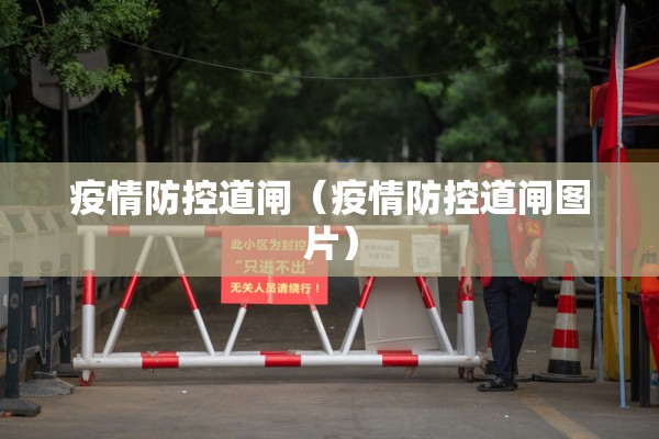 疫情防控道闸（疫情防控道闸图片）