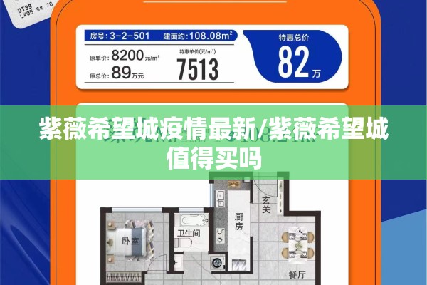 紫薇希望城疫情最新/紫薇希望城值得买吗