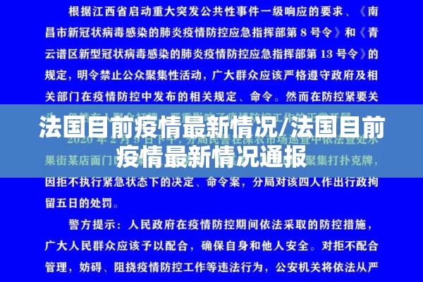 法国目前疫情最新情况/法国目前疫情最新情况通报 法国目前疫情最新情况/法国目前疫情最新情况通报