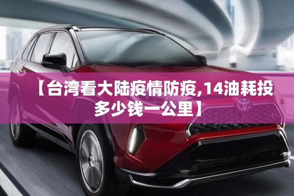 【台湾看大陆疫情防疫,14油耗投多少钱一公里】 【台湾看大陆疫情防疫,14油耗投多少钱一公里】