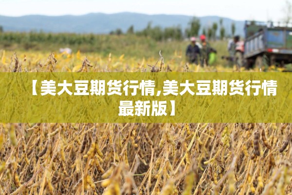 【美大豆期货行情,美大豆期货行情最新版】 【美大豆期货行情,美大豆期货行情最新版】