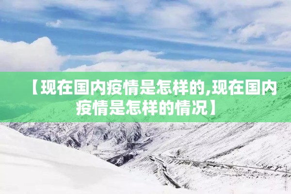 【现在国内疫情是怎样的,现在国内疫情是怎样的情况】