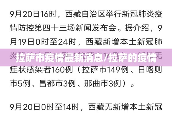拉萨市疫情最新消息/拉萨的疫情