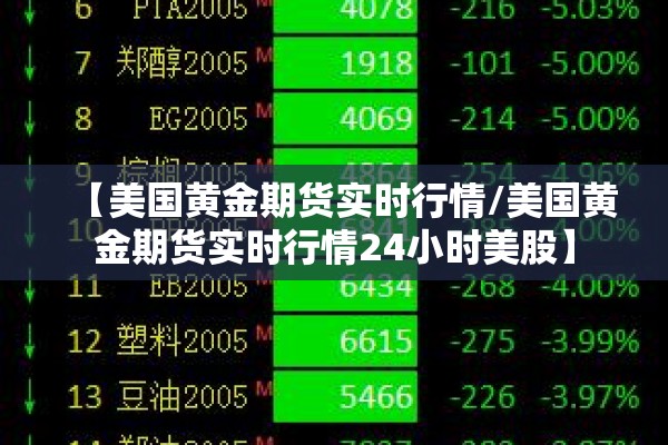 【美国黄金期货实时行情/美国黄金期货实时行情24小时美股】