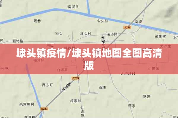 埭头镇疫情/埭头镇地图全图高清版