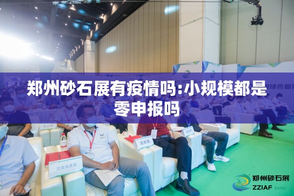 郑州砂石展有疫情吗:小规模都是零申报吗