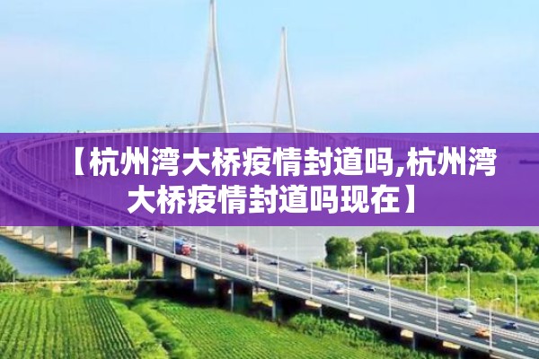 【杭州湾大桥疫情封道吗,杭州湾大桥疫情封道吗现在】