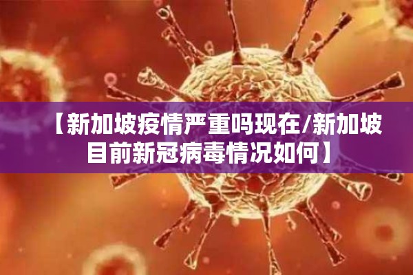 【新加坡疫情严重吗现在/新加坡目前新冠病毒情况如何】