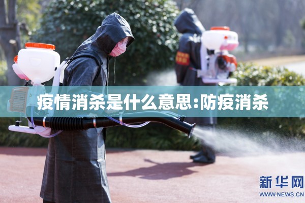 疫情消杀是什么意思:防疫消杀 疫情消杀是什么意思:防疫消杀