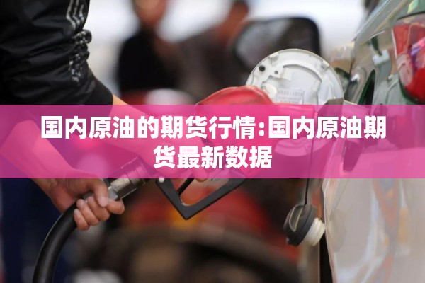 国内原油的期货行情:国内原油期货最新数据