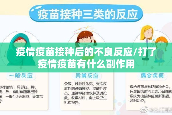 疫情疫苗接种后的不良反应/打了疫情疫苗有什么副作用 疫情疫苗接种后的不良反应/打了疫情疫苗有什么副作用