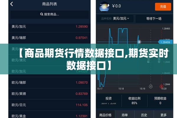 【商品期货行情数据接口,期货实时数据接口】
