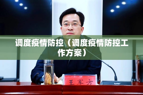 调度疫情防控(调度疫情防控工作方案) 调度疫情防控(调度疫情防控工作方案)