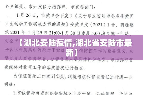 【湖北安陆疫情,湖北省安陆市最新】