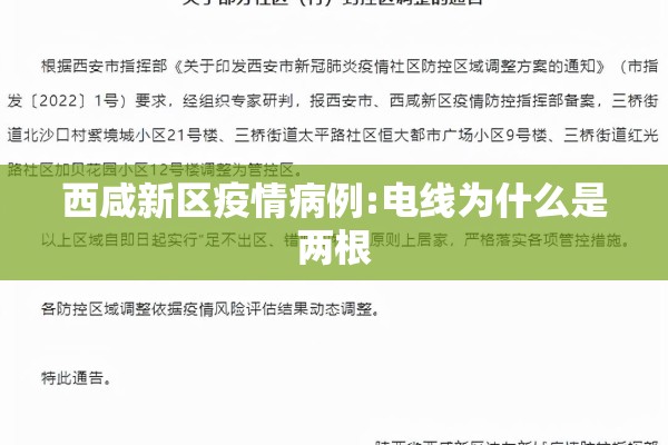 西咸新区疫情病例:电线为什么是两根